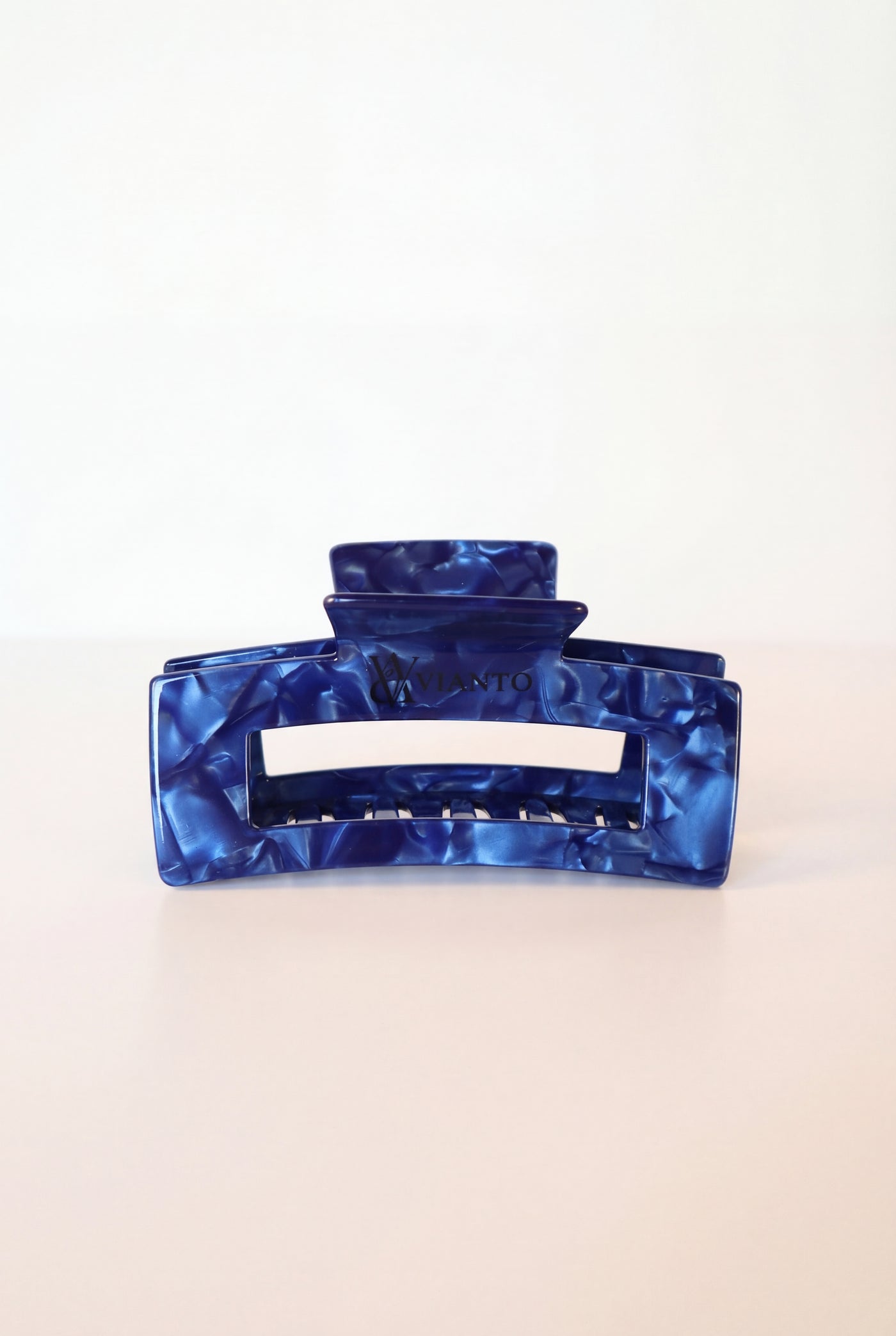 Haarklammer L blau