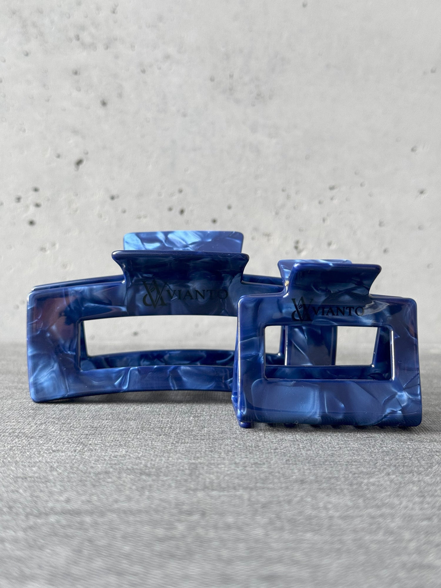 Haarklammern Blau