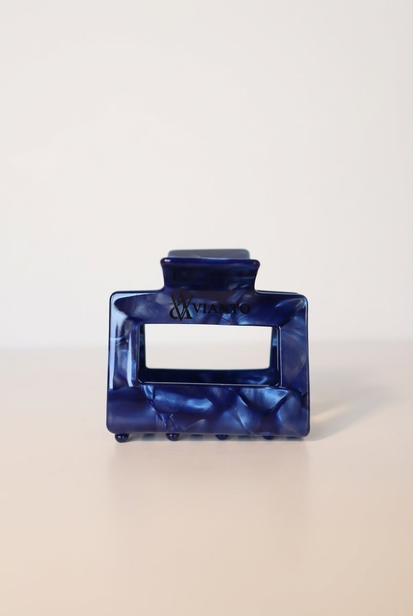 Haarklammer Adria S blau