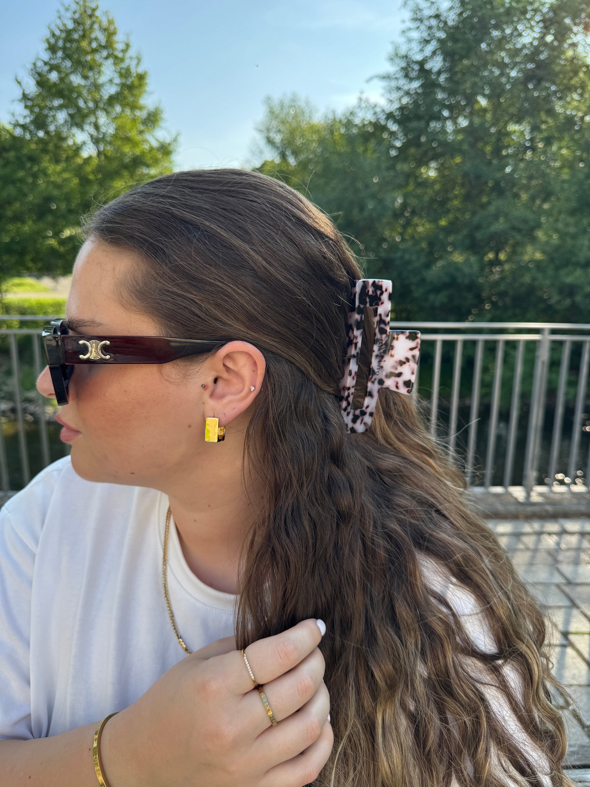 Haarklammer groß xl